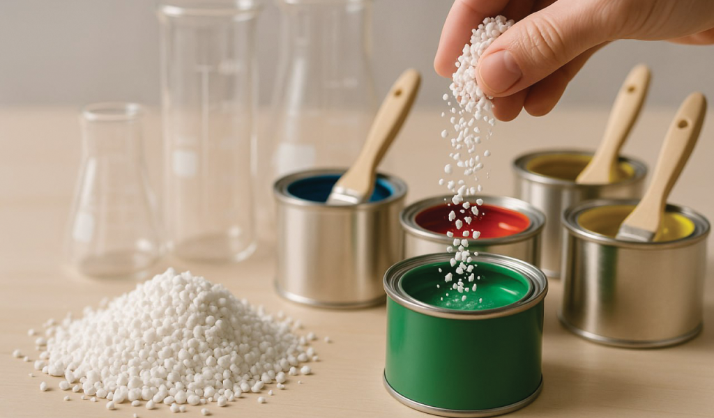 پرلیت در رنگ و رزین